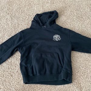 Black Obey CROPPED Sweatshirt SIZE L